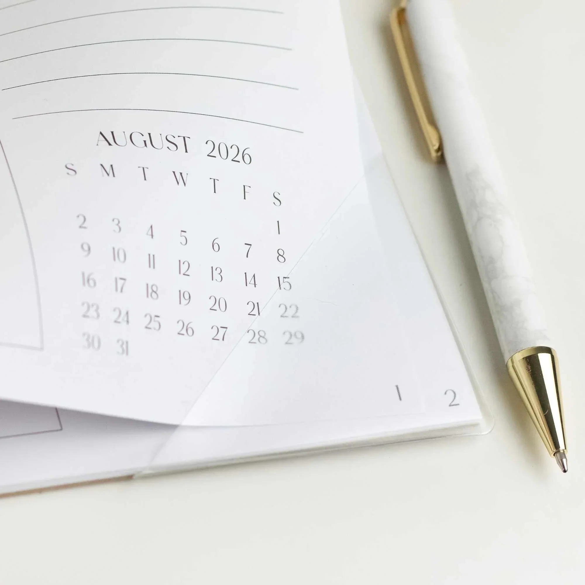 2026–27 Academic Desk & Wall Calendar, 16" x 21" | Seasaonal Florals - Image 10