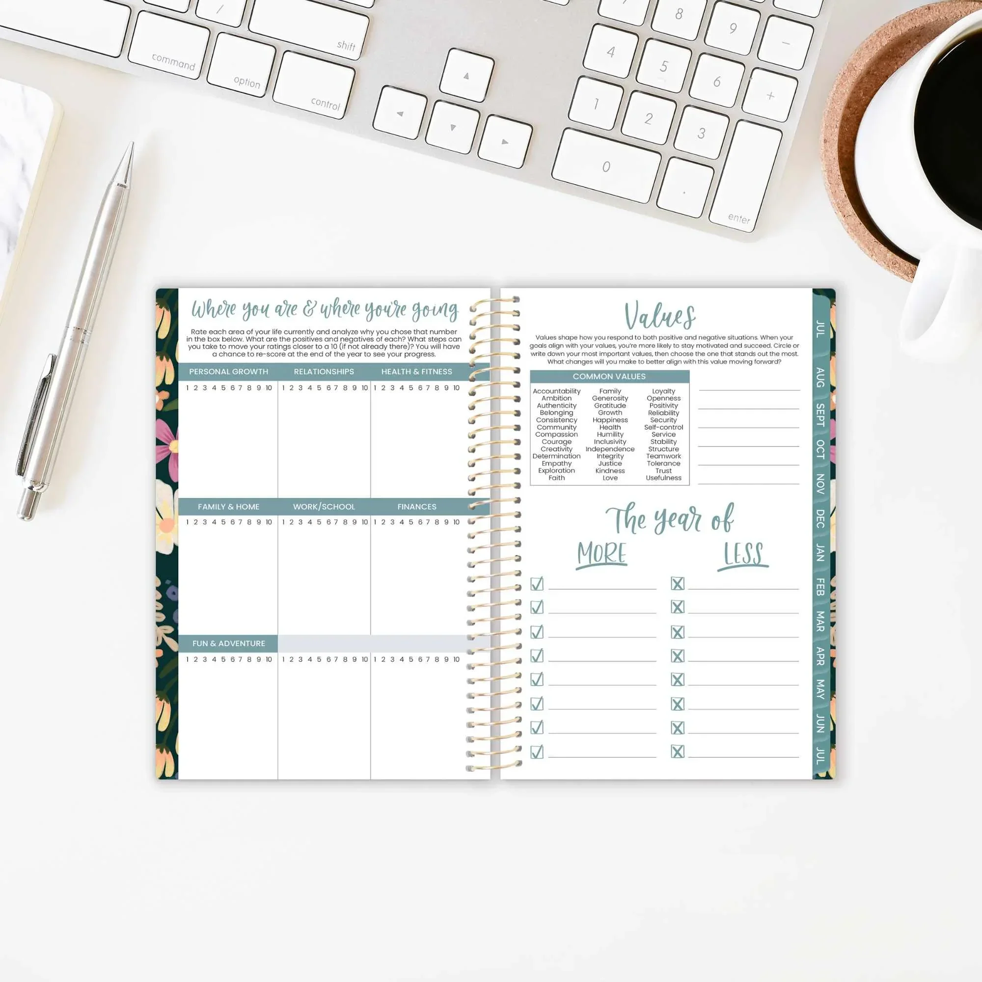 2026-27 Soft Cover Planner, 4" x 6" | Blooming Wildly - Image 22