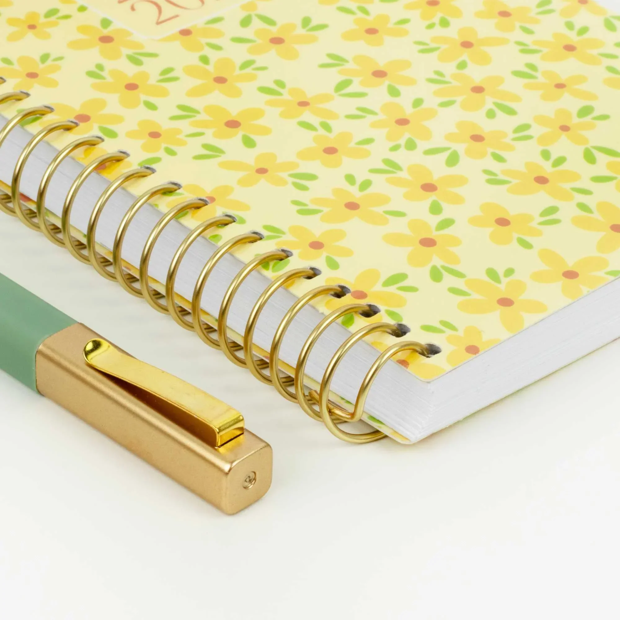 2026–27 Soft Cover Planner, 4" x 6" | Butter Yellow Daisies - Image 9