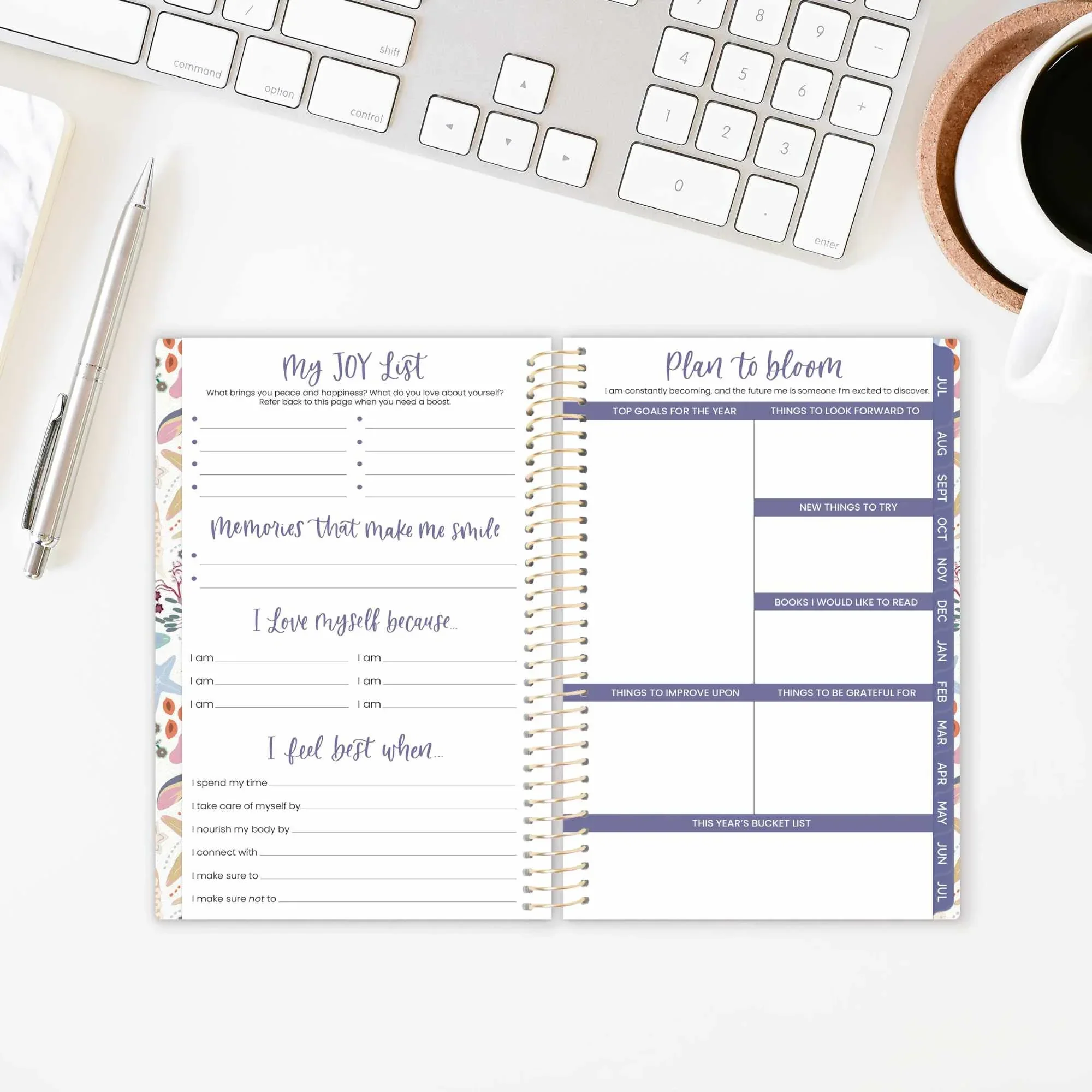 2026–27 Soft Cover Planner, 4" x 6" | Seaside Whimsy - Image 16