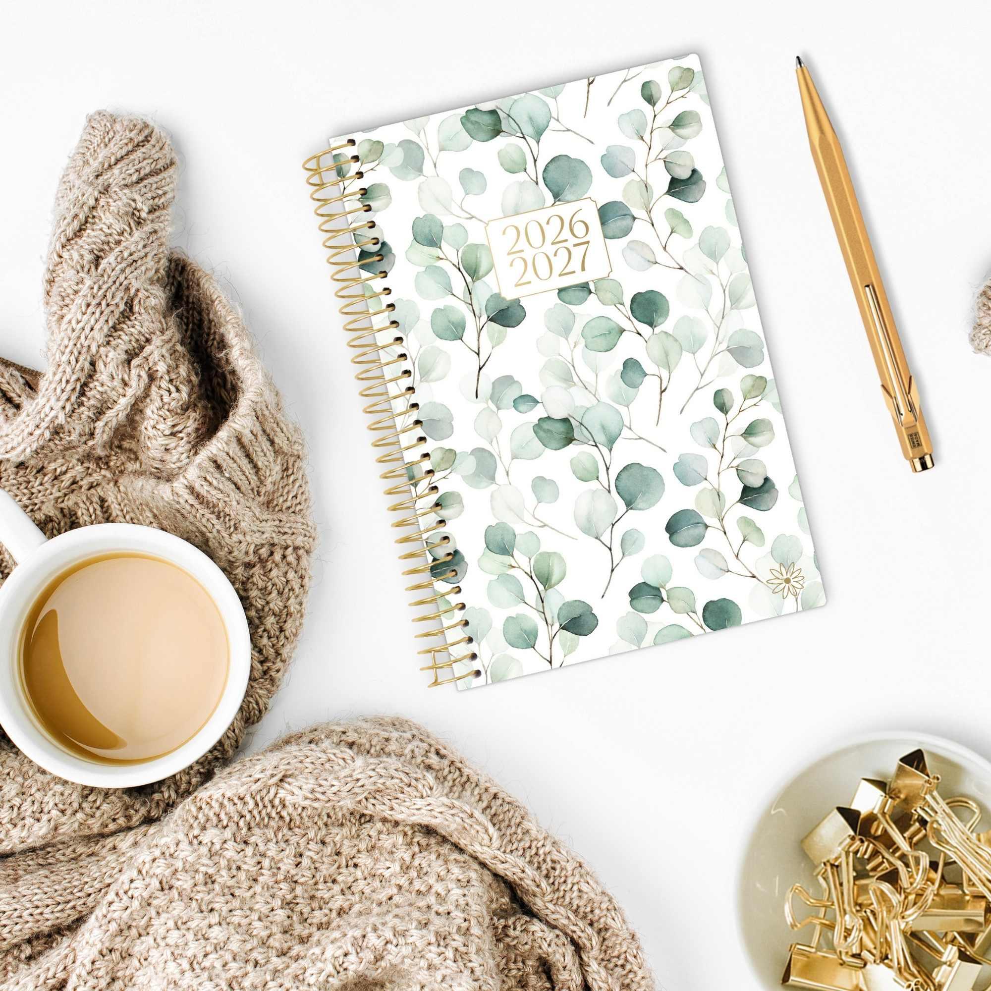 2026-27 Soft Cover Planner, 5.5" x 8.25" | Boho Greenery - Image 21