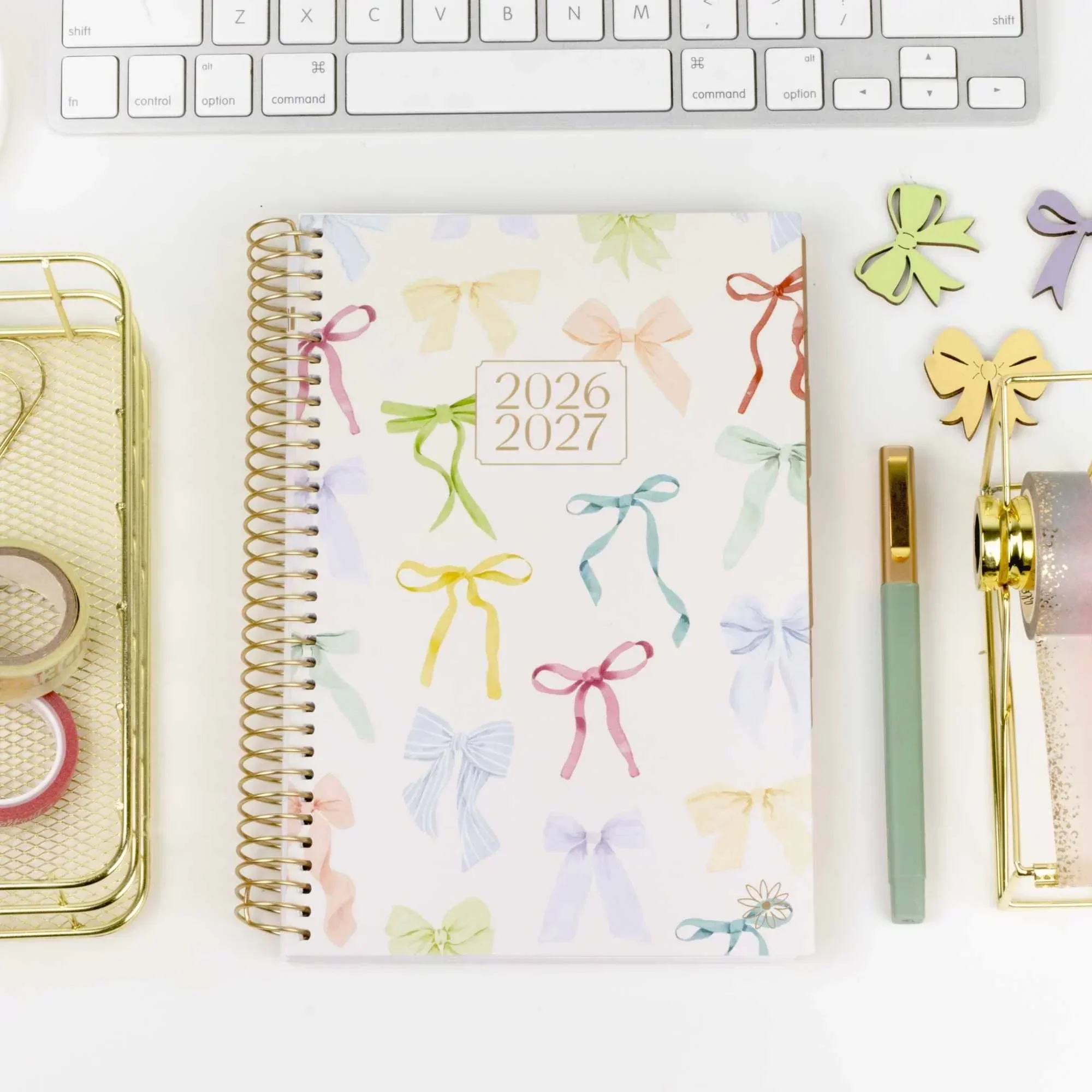 2026-27 Soft Cover Planner, 5.5" x 8.25" | Bows - Image 20