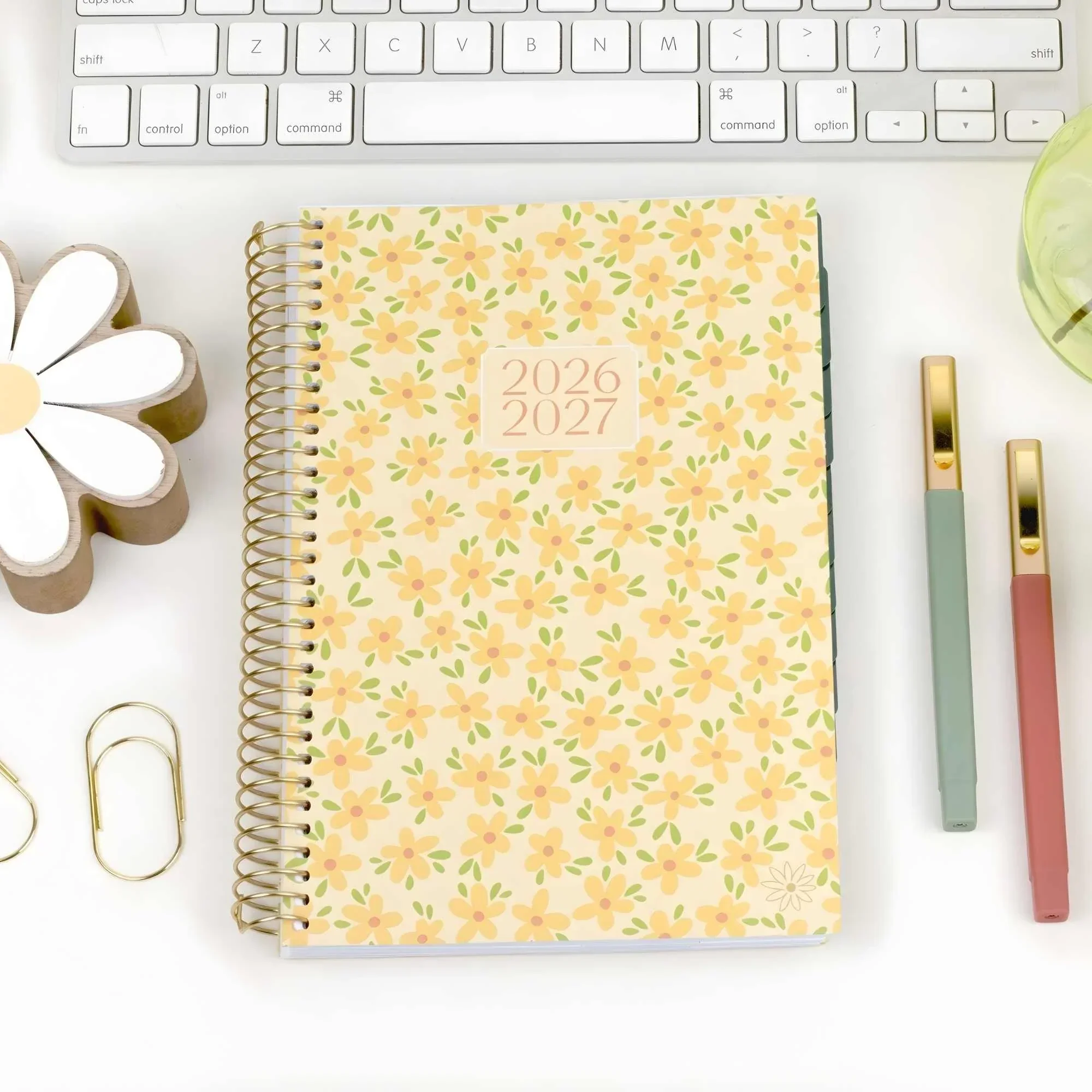 2026-27 Soft Cover Planner, 5.5" x 8.25" | Butter Yellow Daisies - Image 21
