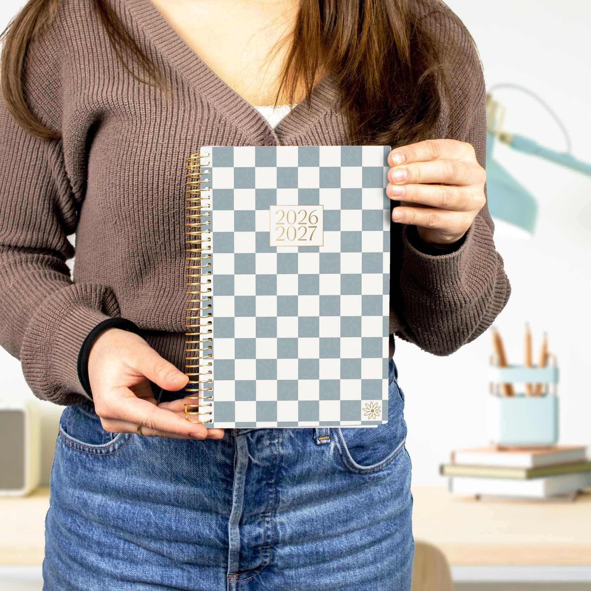 2026–27 Soft Cover Planner, 5.5" x 8.25" | Checkered - Image 2