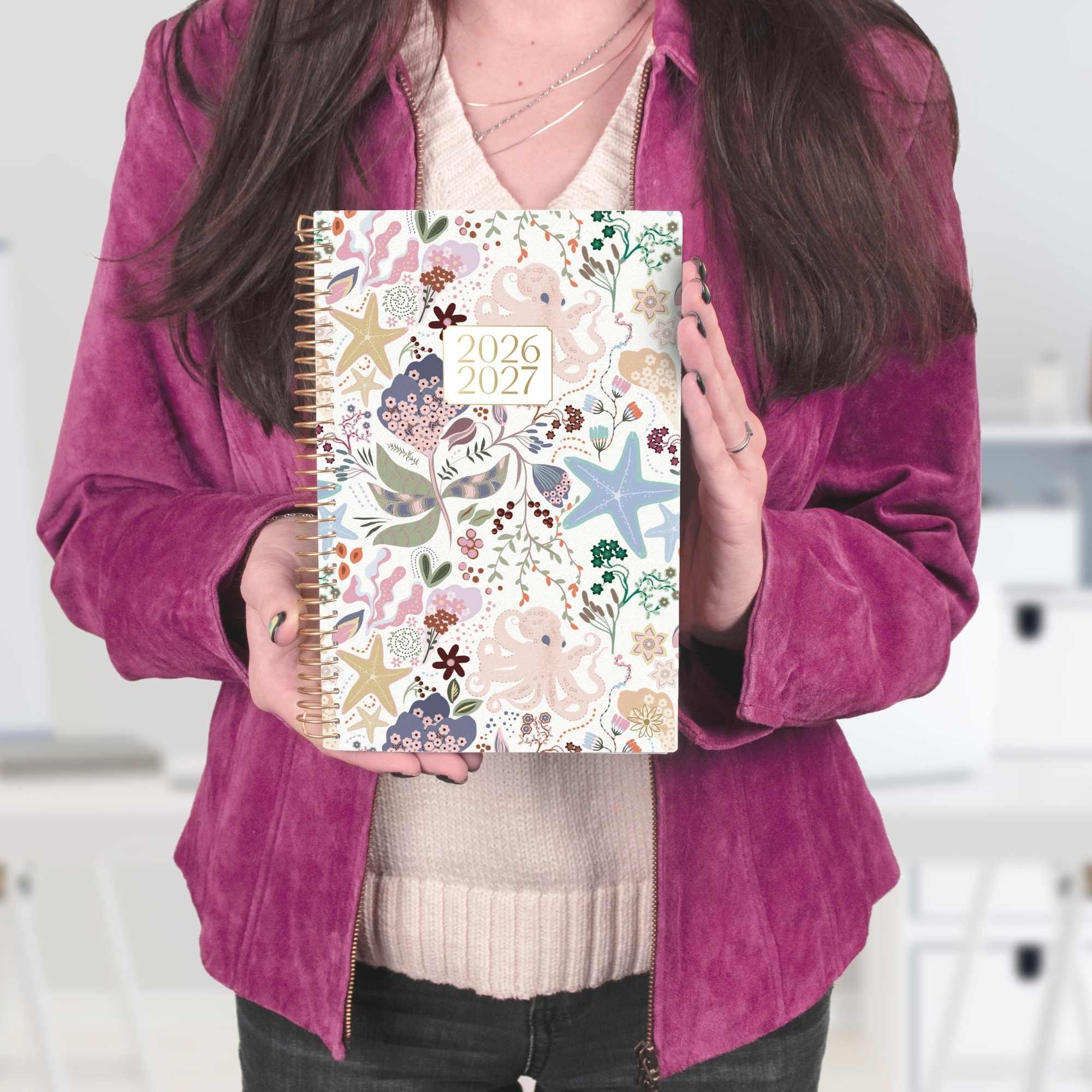 2026–27 Soft Cover Planner, 5.5" x 8.25" | Seaside Whimsy - Image 2