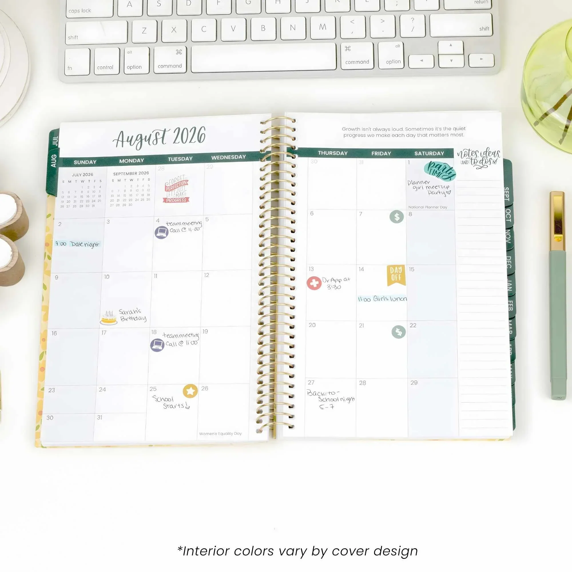 2026–27 Soft Cover Planner, 5.5" x 8.25" | Tan Leopard - Image 10