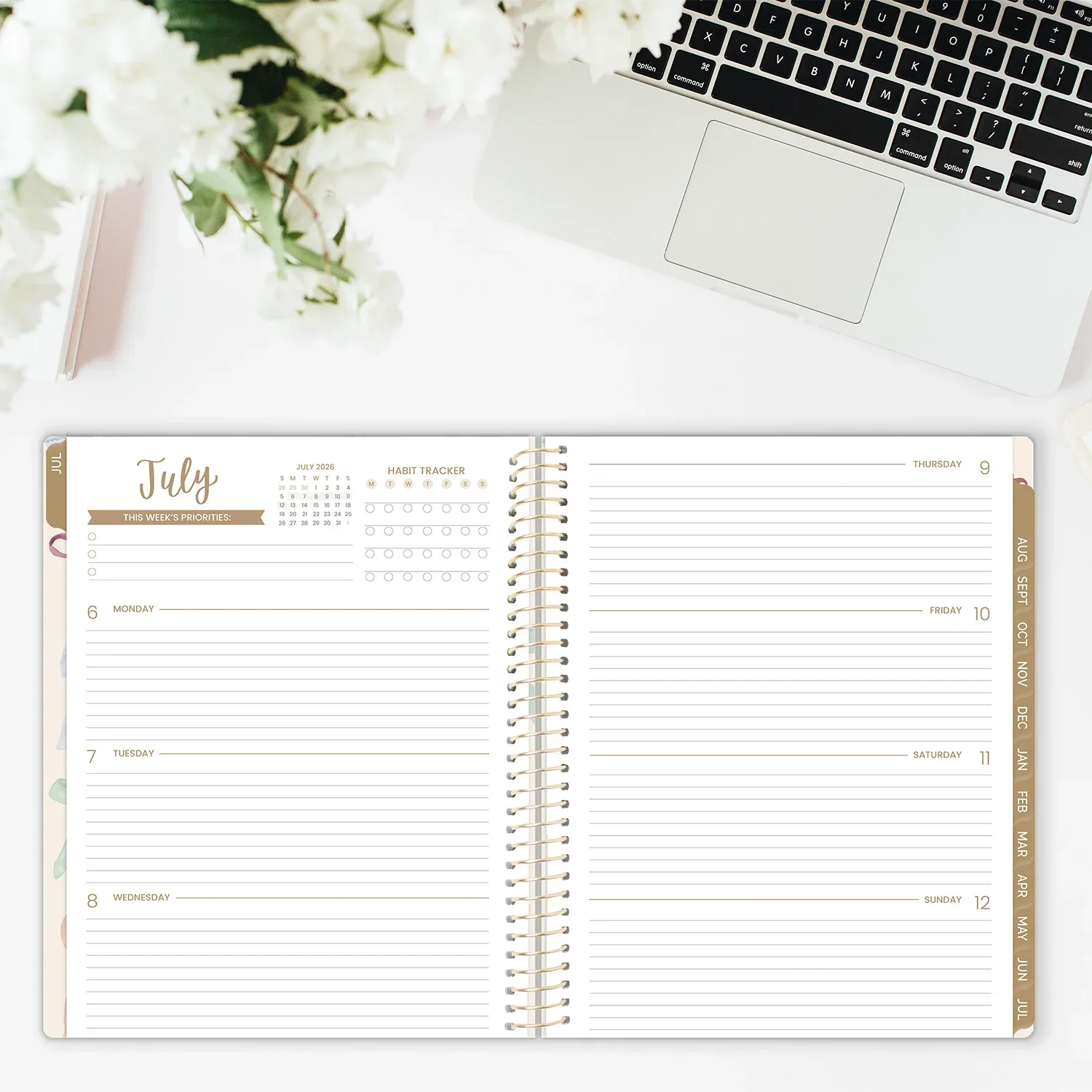 2026–27 Soft Cover Planner, 8.5" x 11" | Bows - Image 15