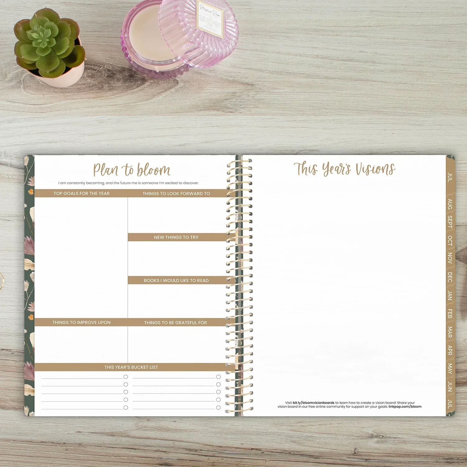 2026–27 Soft Cover Planner, 8.5" x 11" | Butterfly Garden - Image 12