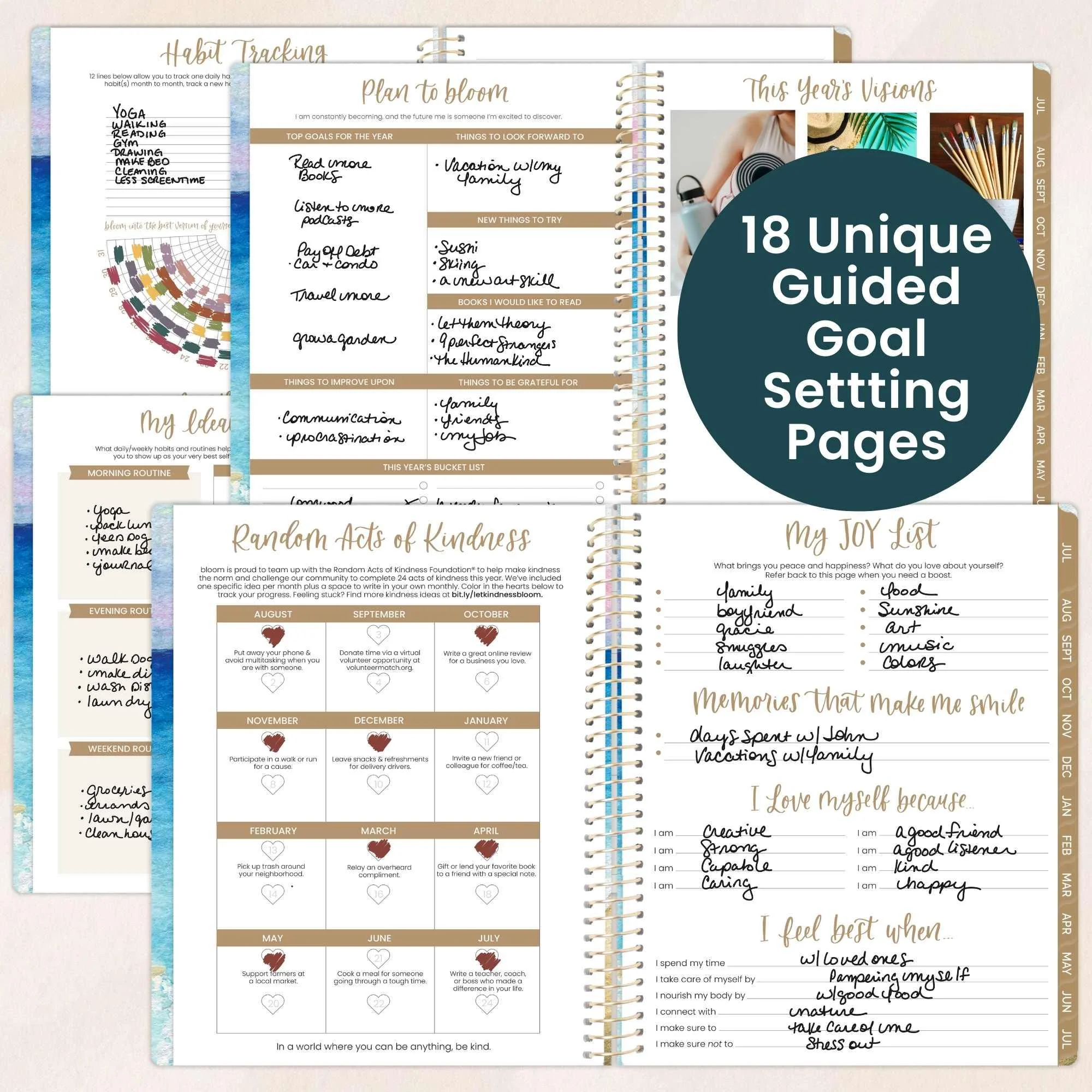 2026–27 Soft Cover Planner, 8.5" x 11" | Coastal Calm - Image 5