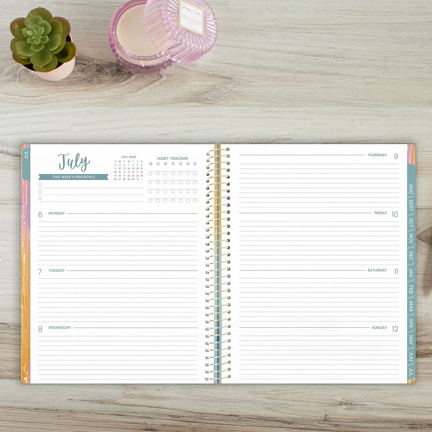 2026–27 Soft Cover Planner, 8.5" x 11" | Creating a Life I Love - Image 16