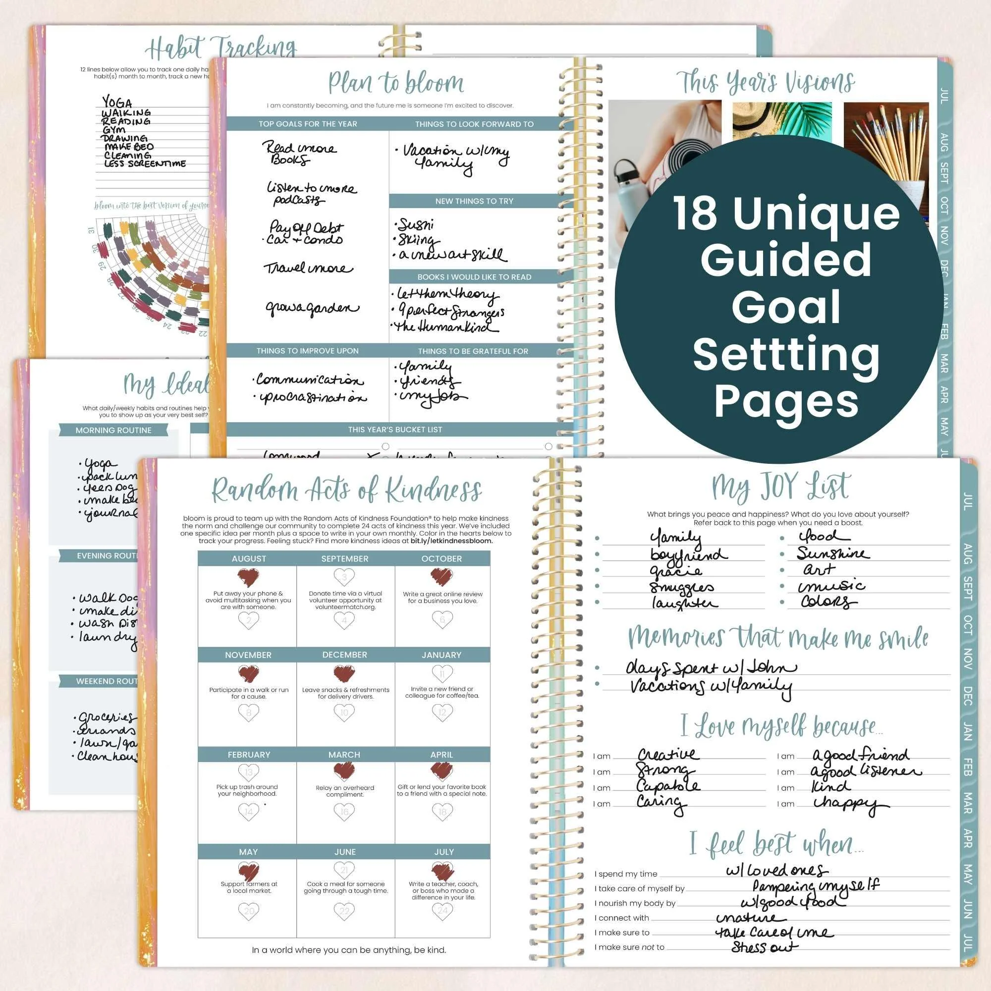 2026–27 Soft Cover Planner, 8.5" x 11" | Creating a Life I Love - Image 5