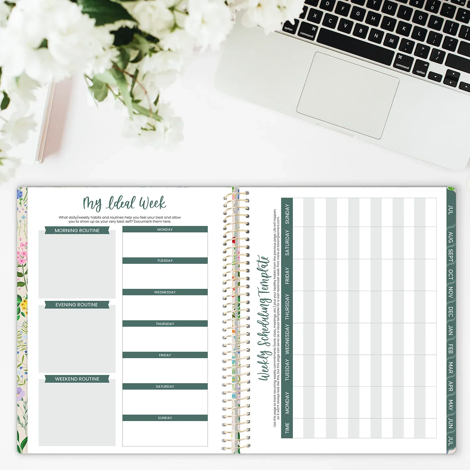 2026–27 Soft Cover Planner, 8.5" x 11" | Garden Party - Image 15