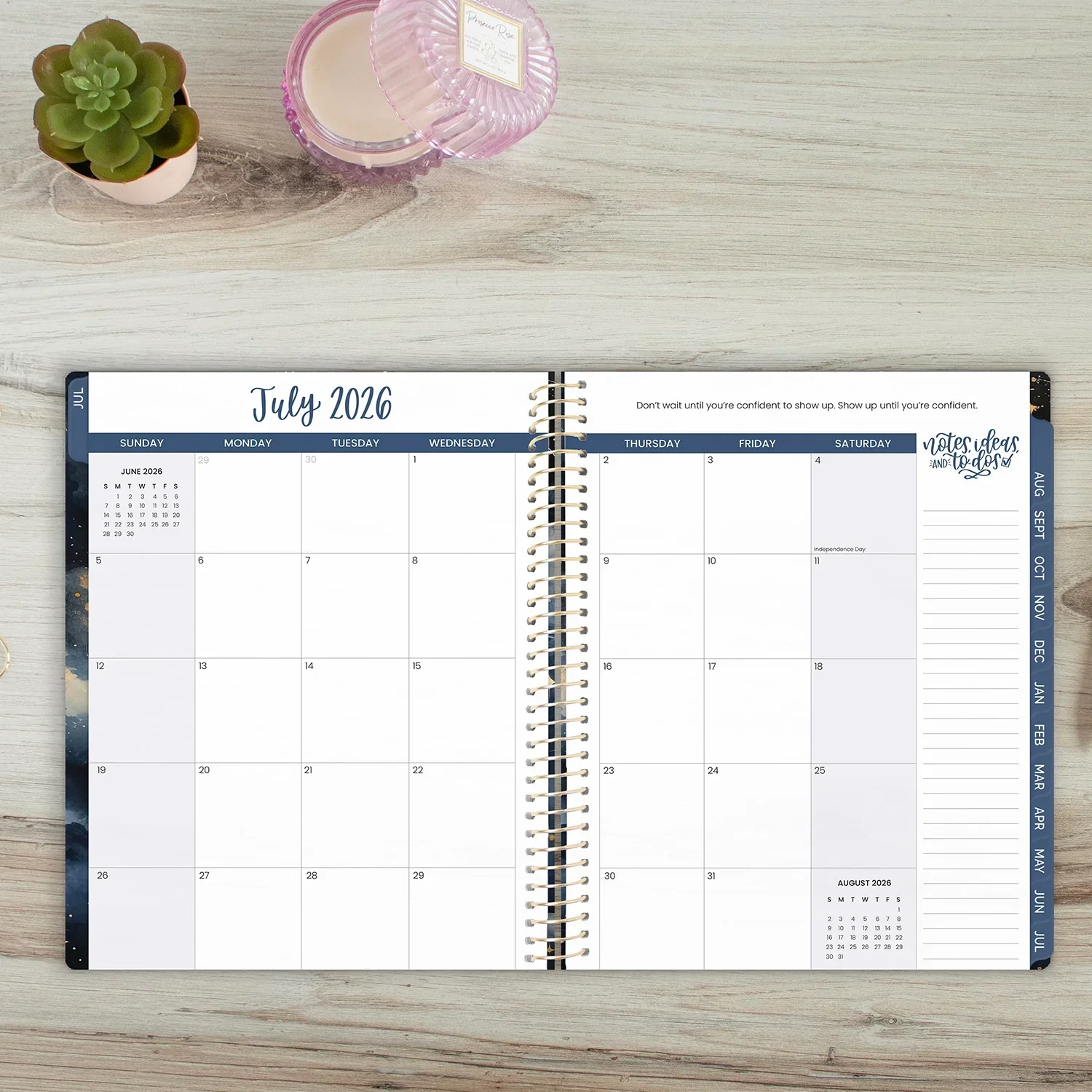 2026–27 Soft Cover Planner, 8.5" x 11" | Midnight Sky - Image 12