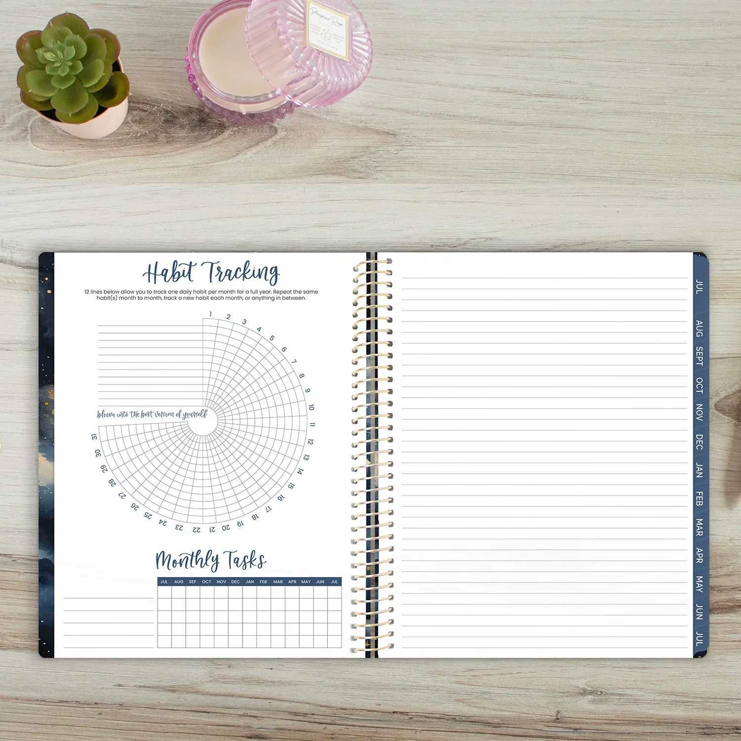2026–27 Soft Cover Planner, 8.5" x 11" | Midnight Sky - Image 14