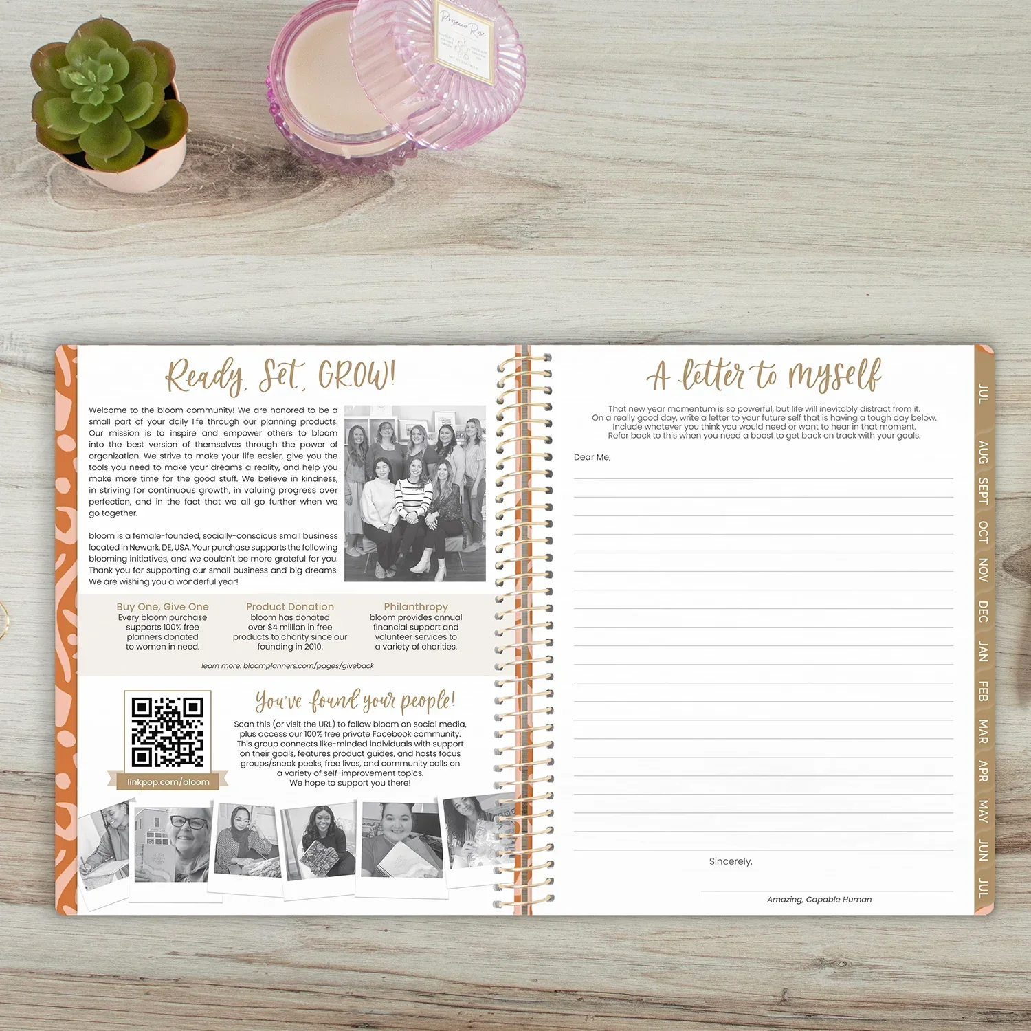 2026–27 Soft Cover Planner, 8.5" x 11" | Moments of Grace - Image 13