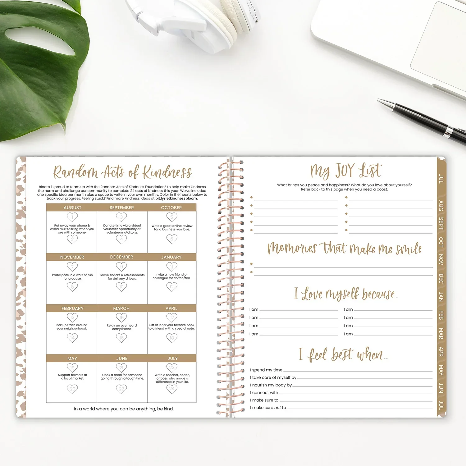 2026–27 Soft Cover Planner, 8.5" x 11" | Tan Leopard - Image 14