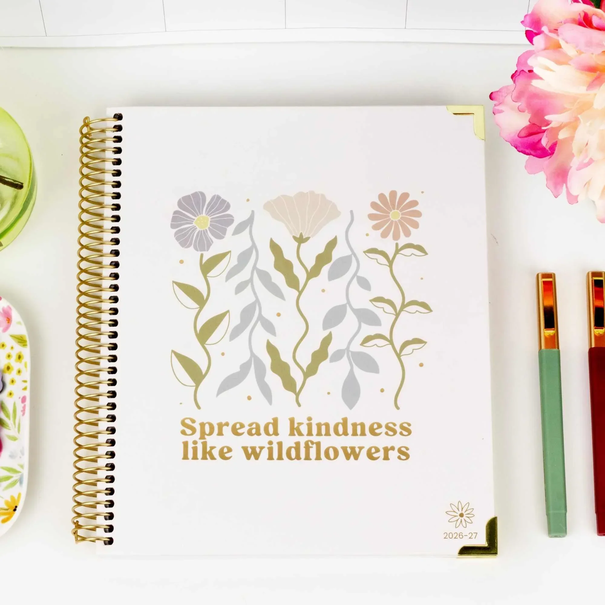 2026–27 Vision Goal Planner, 7.5" x 9" | Spread Kindness Like Wildflowers - Image 9