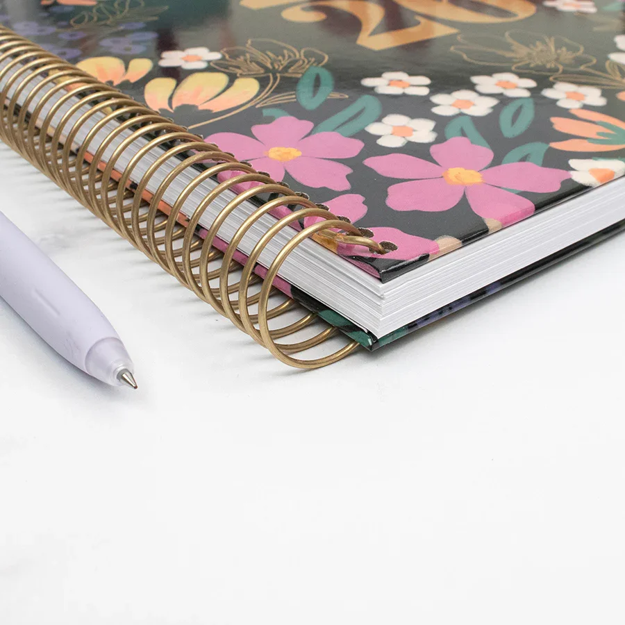 2026 Hard Cover Planner, 8.5" x 11", Blooming Wildly - Image 11