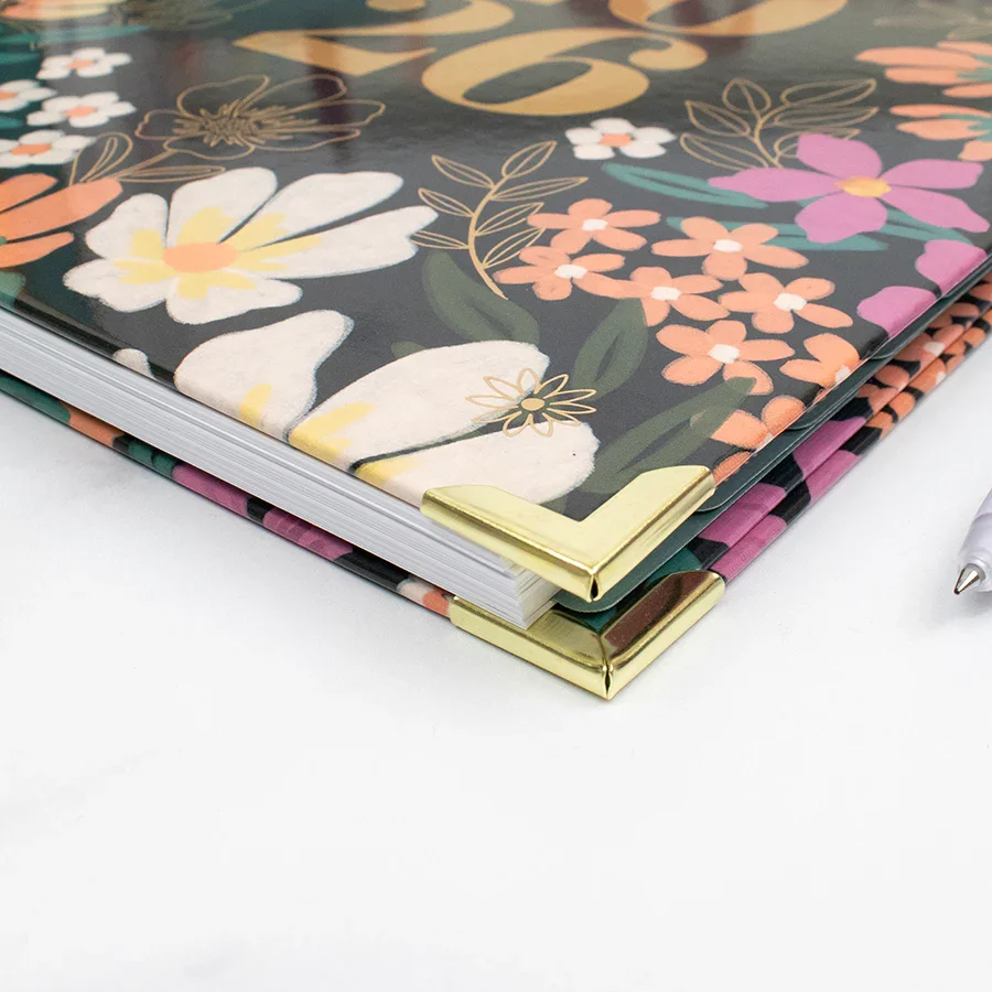 2026 Hard Cover Planner, 8.5" x 11", Blooming Wildly - Image 12