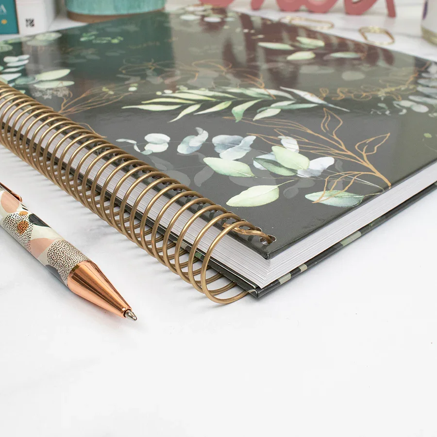 2026 Hard Cover Planner, 8.5" x 11", Eucalyptus, Green - Image 12