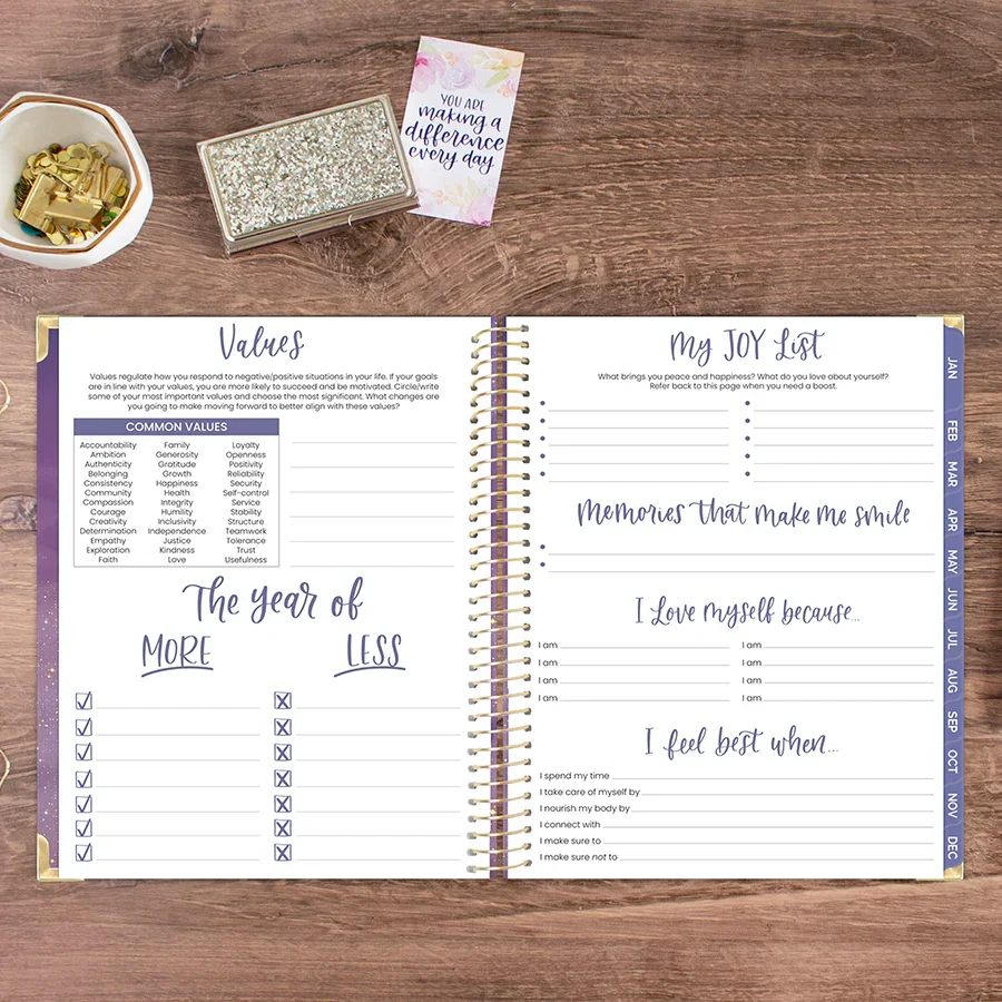 2026 Hard Cover Planner, 8.5" x 11", Good Things are Coming - Image 21
