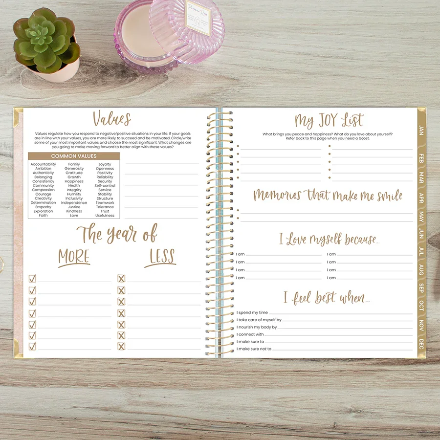 2026 Hard Cover Planner, 8.5" x 11", Ocean Oasis - Image 16