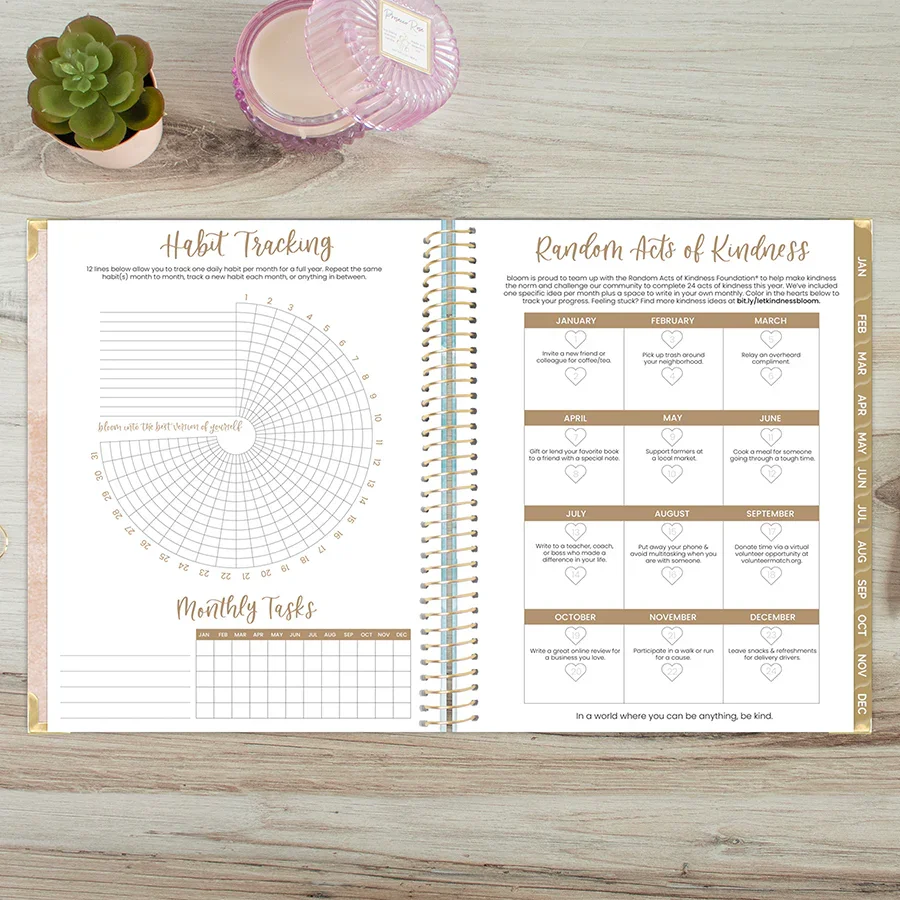 2026 Hard Cover Planner, 8.5" x 11", Ocean Oasis - Image 18