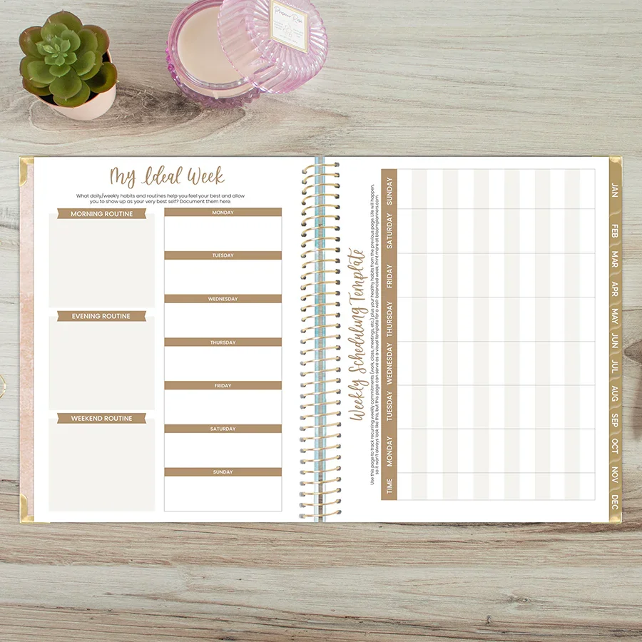 2026 Hard Cover Planner, 8.5" x 11", Ocean Oasis - Image 19