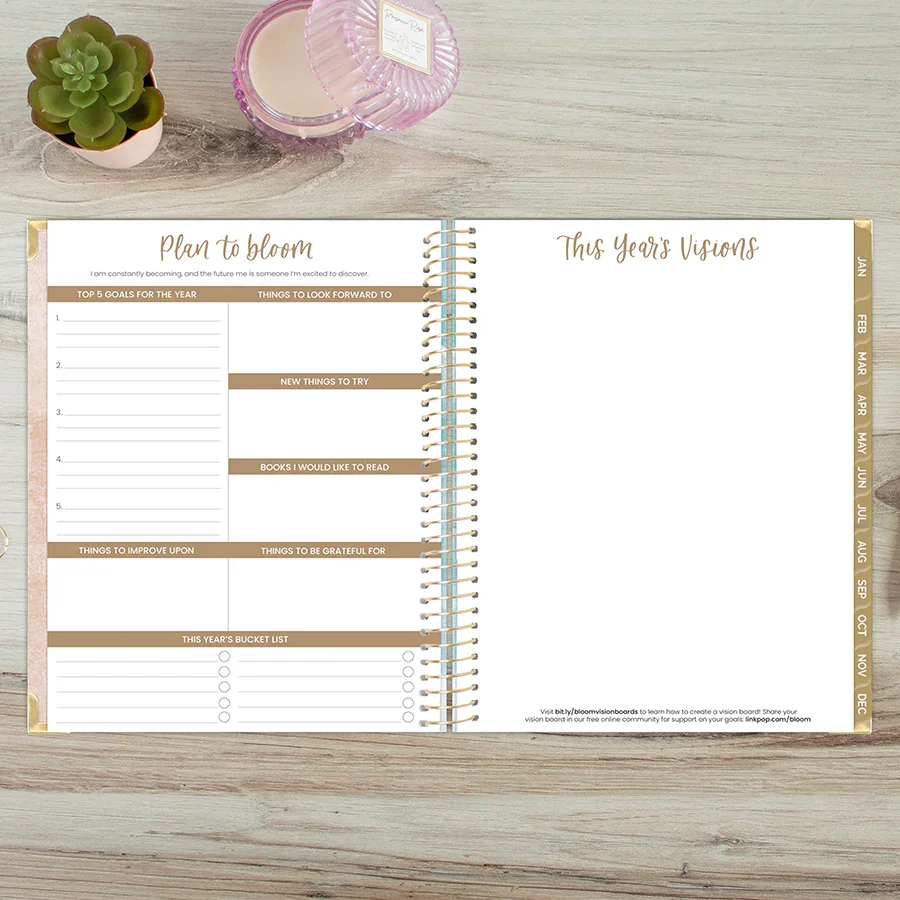 2026 Hard Cover Planner, 8.5" x 11", Ocean Oasis - Image 21