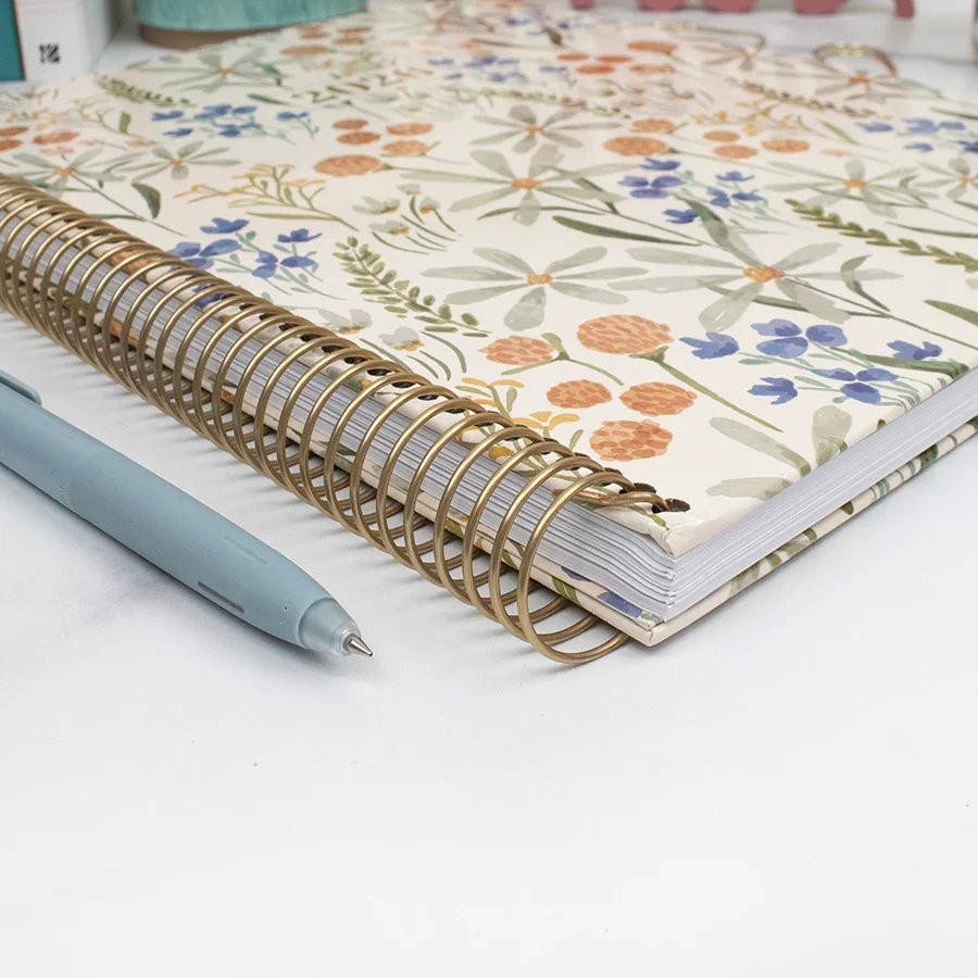 2026 Hard Cover Planner, 8.5" x 11", Whimsical Wildflowers - Image 11