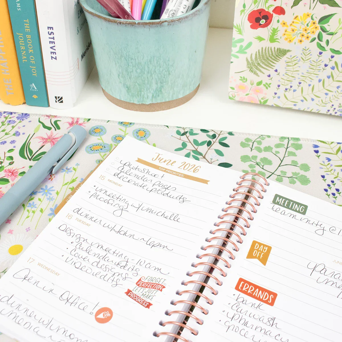 2026 Soft Cover Planner, 4" x 6", Coastal Calm - Image 10