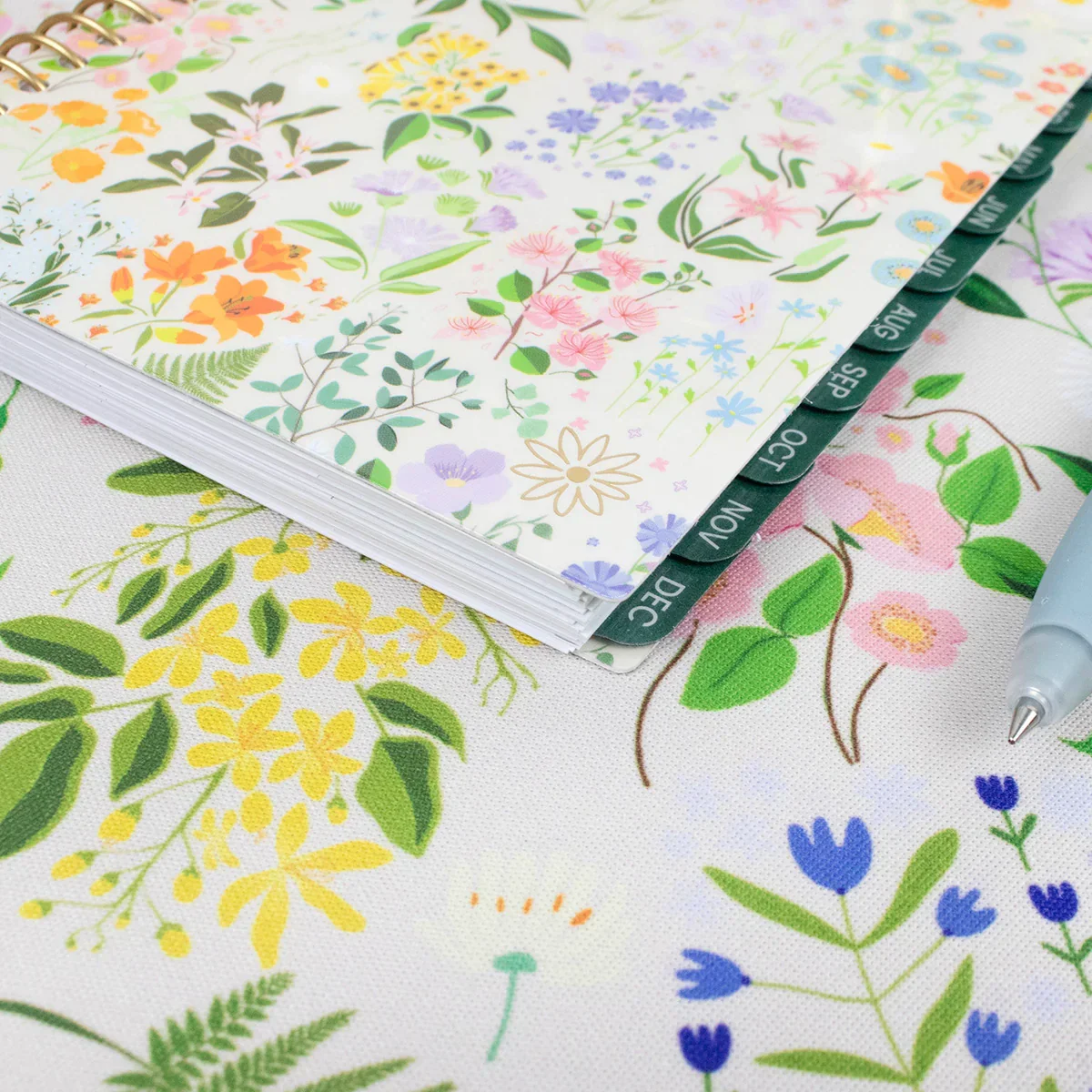 2026 Soft Cover Planner, 4" x 6", Garden Party, Beige - Image 13