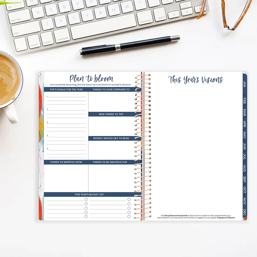 2026 Soft Cover Planner, 5.5" x 8.25", Brilliant Brushstrokes - Image 17