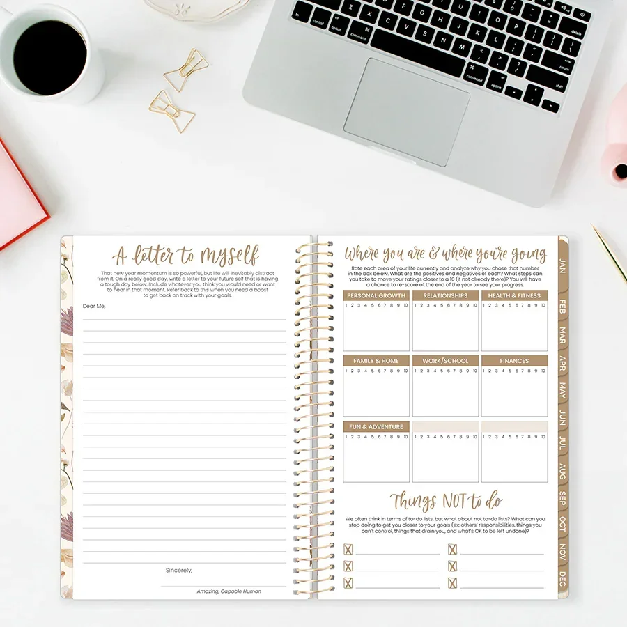 2026 Soft Cover Planner, 5.5" x 8.25", Butterfly Garden - Image 17