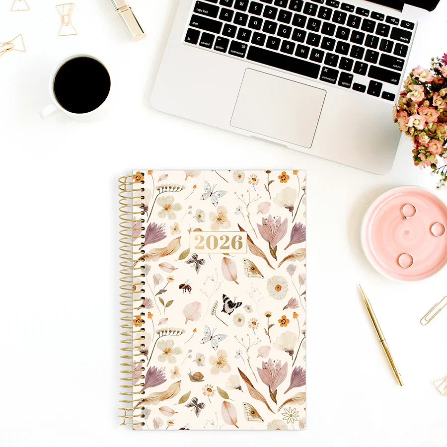 2026 Soft Cover Planner, 5.5" x 8.25", Butterfly Garden - Image 9