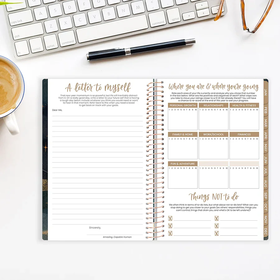 2026 Soft Cover Planner, 5.5" x 8.25", Celestial Skies - Image 17