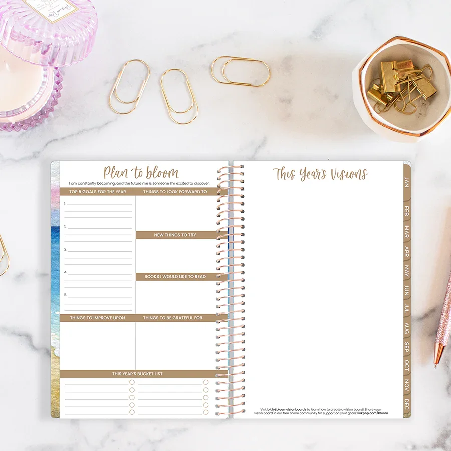 2026 Soft Cover Planner, 5.5" x 8.25", Coastal Calm - Image 17