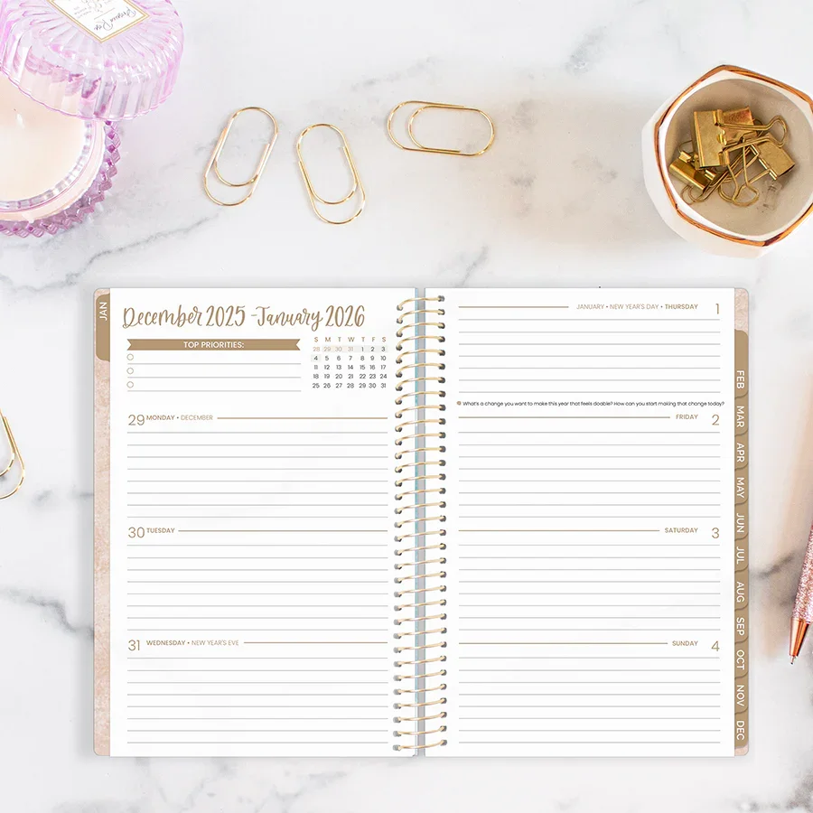 2026 Soft Cover Planner, 5.5" x 8.25", Ocean Oasis - Image 14