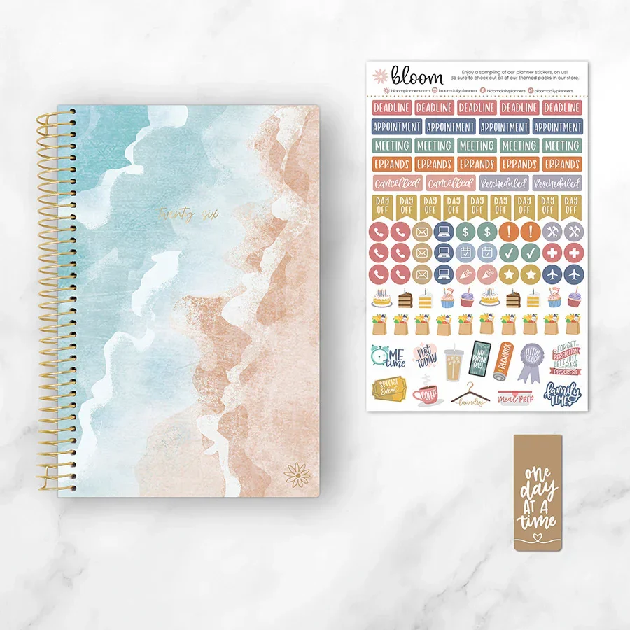 2026 Soft Cover Planner, 5.5" x 8.25", Ocean Oasis - Image 8