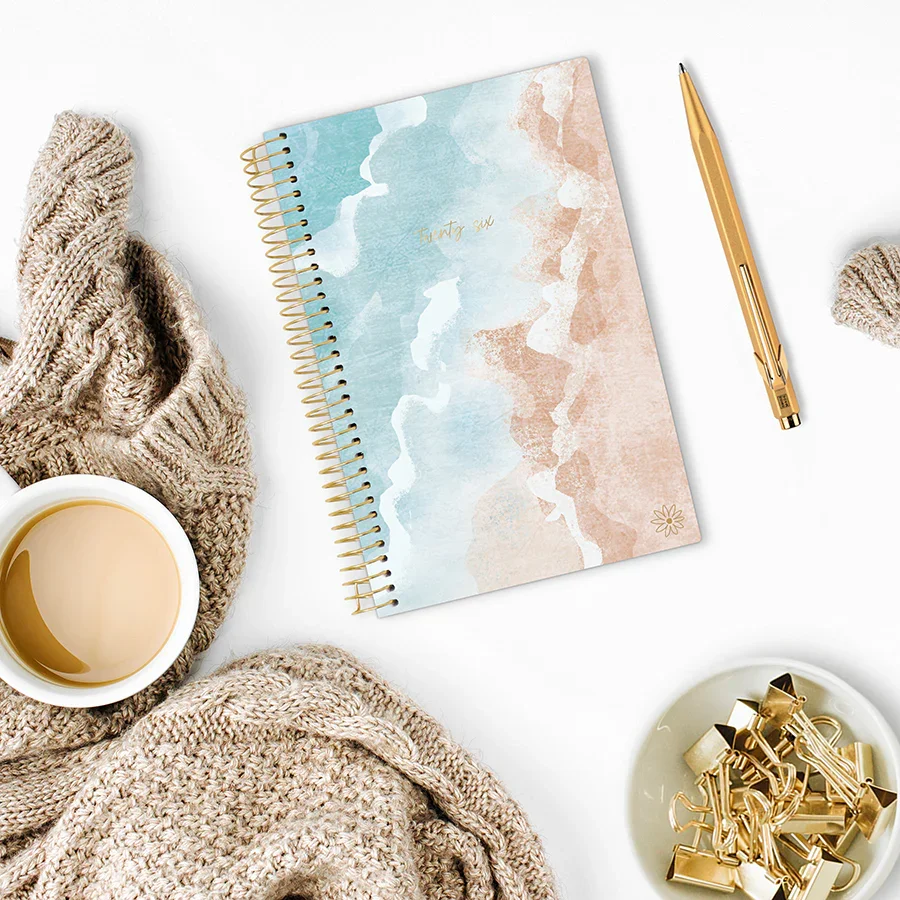 2026 Soft Cover Planner, 5.5" x 8.25", Ocean Oasis - Image 9