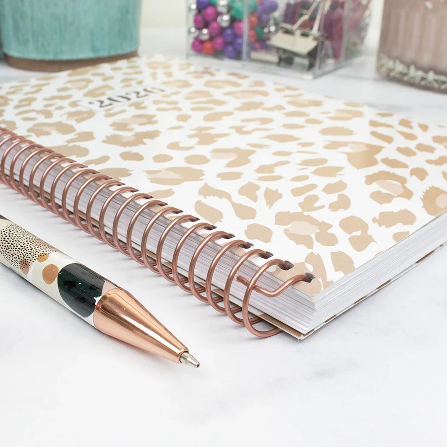 2026 Soft Cover Planner, 5.5" x 8.25", Tan Leopard - Image 11