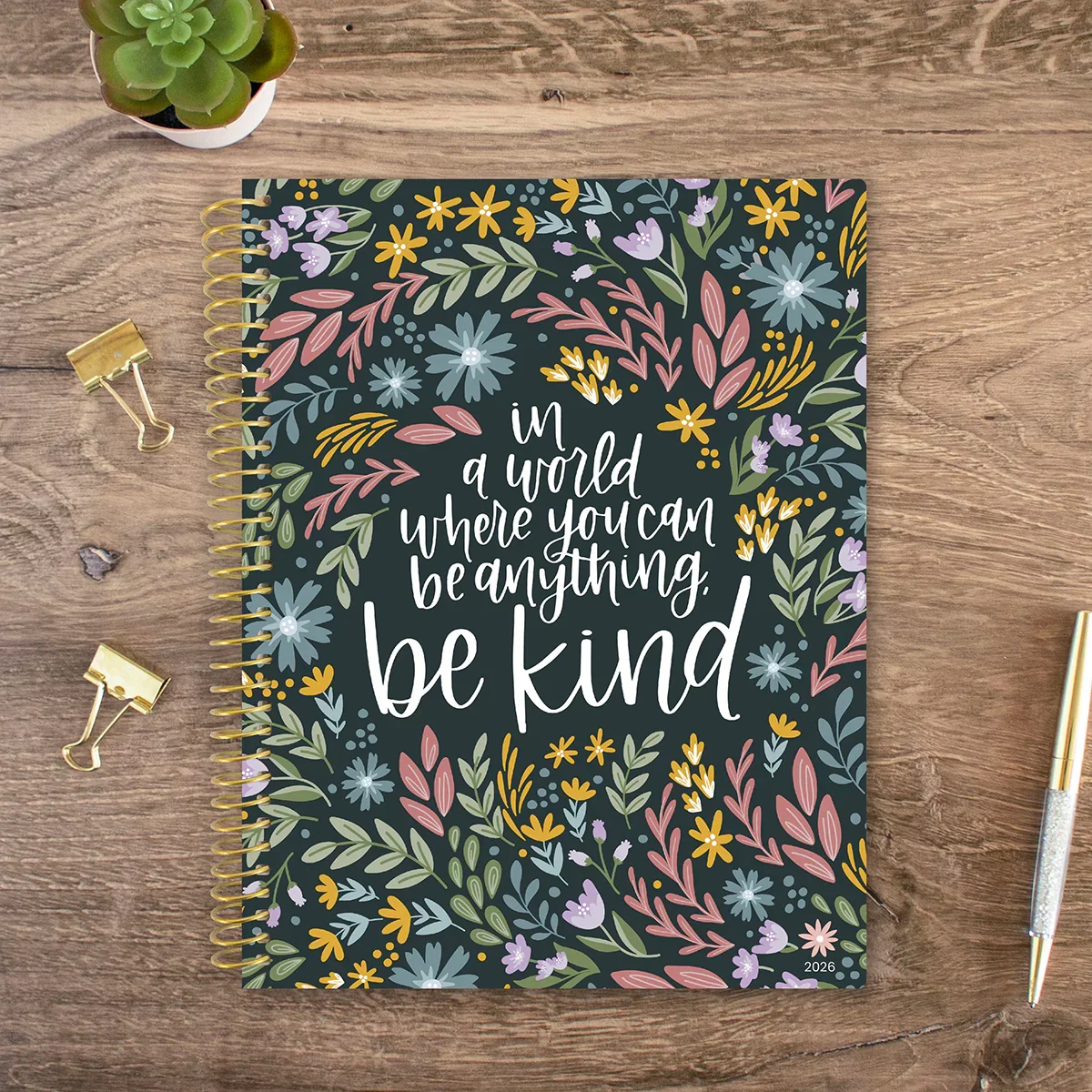 2026 Soft Cover Planner, 8.5" x 11", Be Kind - Image 11