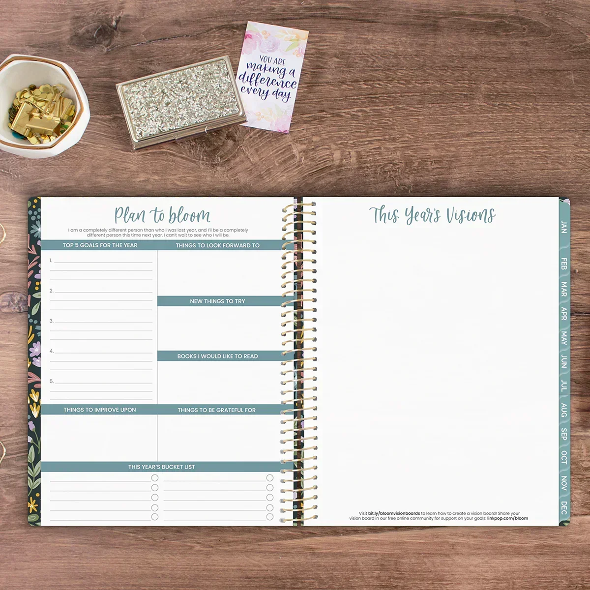 2026 Soft Cover Planner, 8.5" x 11", Be Kind - Image 16