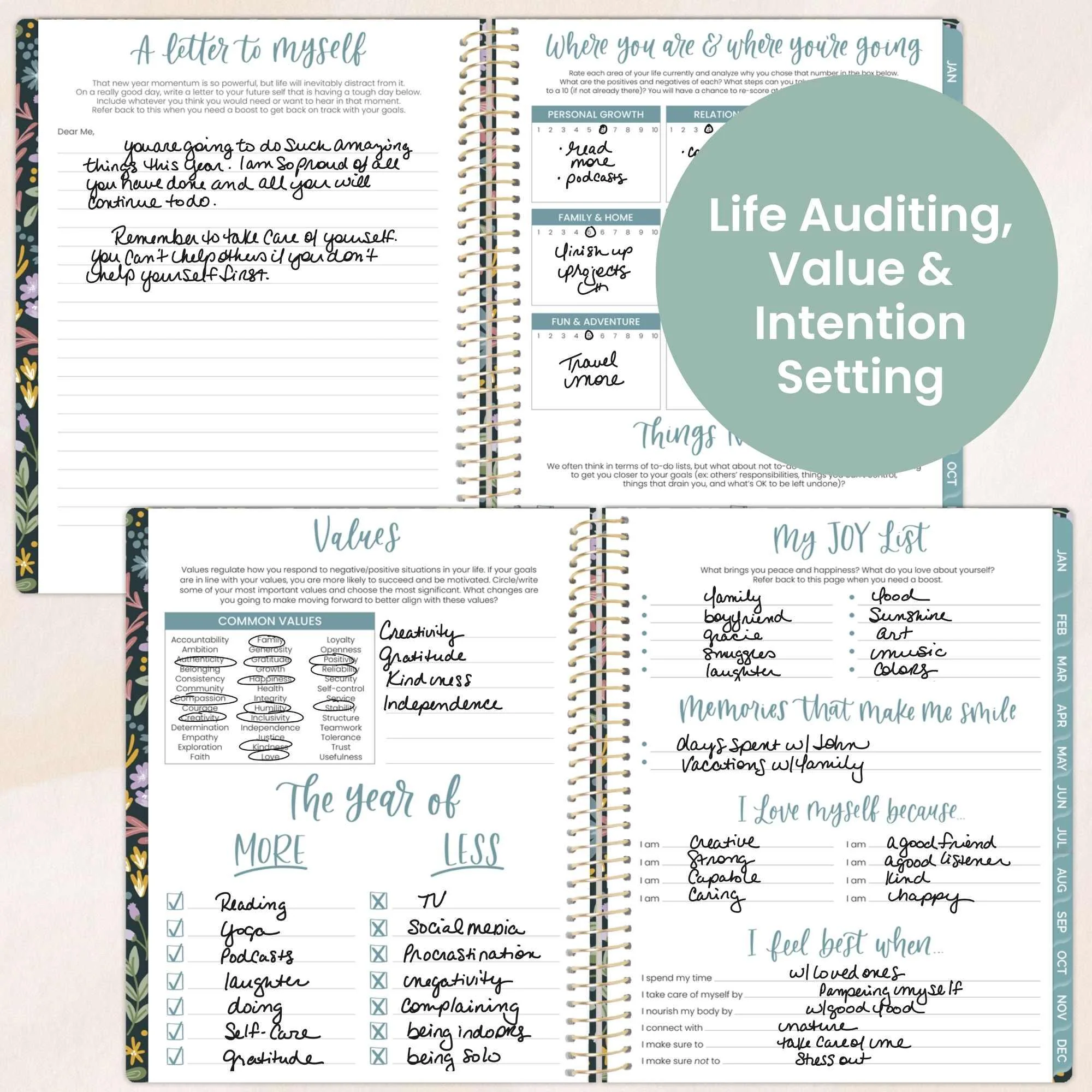2026 Soft Cover Planner, 8.5" x 11", Be Kind - Image 5