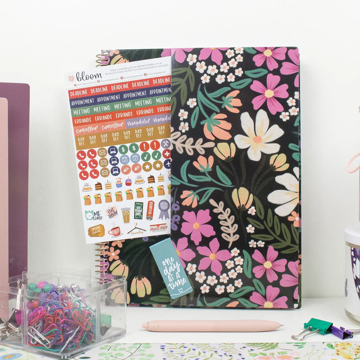 2026 Soft Cover Planner, 8.5" x 11", Blooming Wildly - Image 10