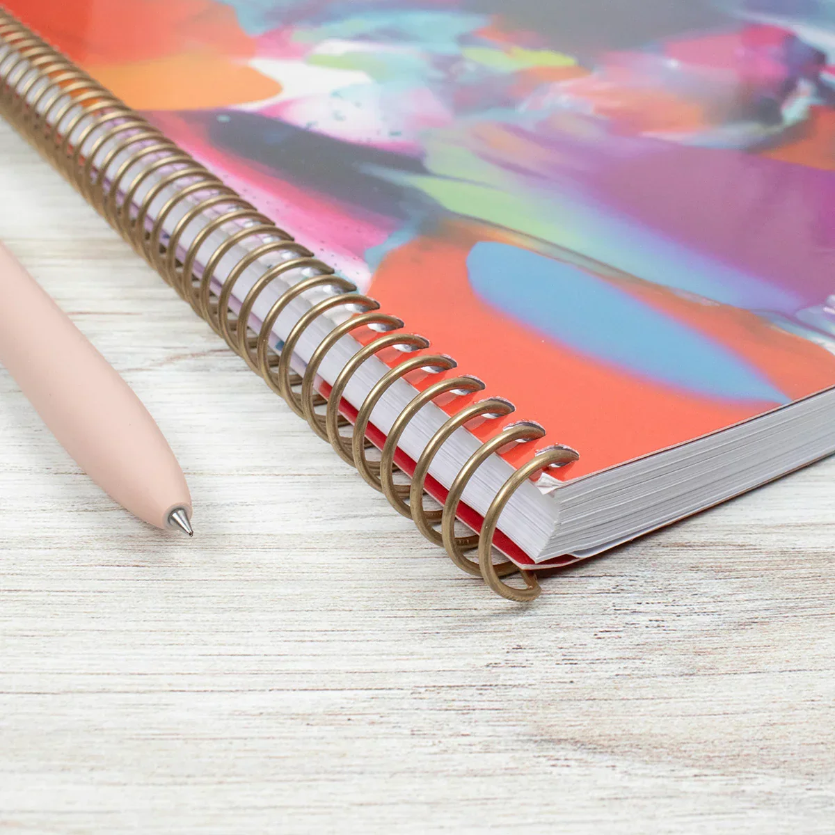 2026 Soft Cover Planner, 8.5" x 11", Brilliant Brushstrokes - Image 9