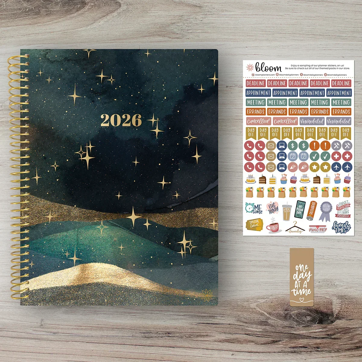 2026 Soft Cover Planner, 8.5" x 11", Celestial Skies - Image 7