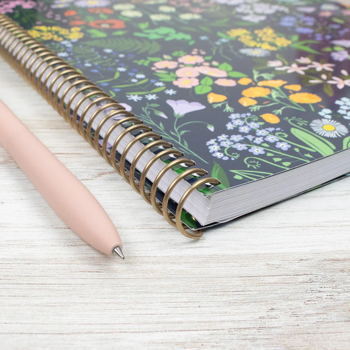 2026 Soft Cover Planner, 8.5" x 11", Garden Party, Navy - Image 9