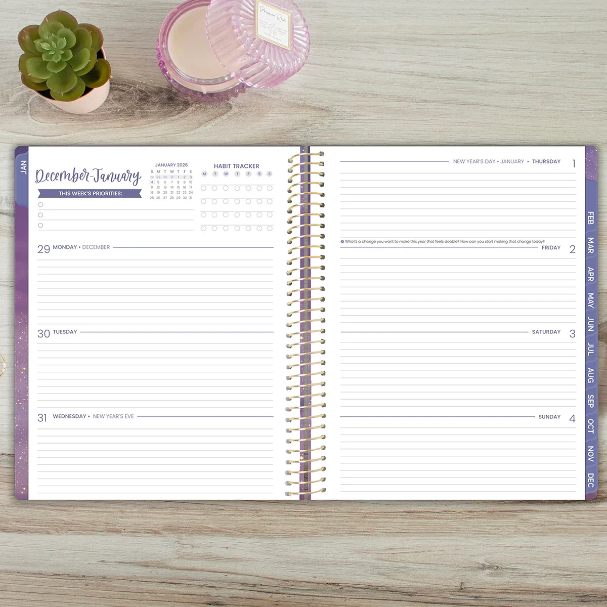 2026 Soft Cover Planner, 8.5" x 11", Good Things are Coming - Image 13