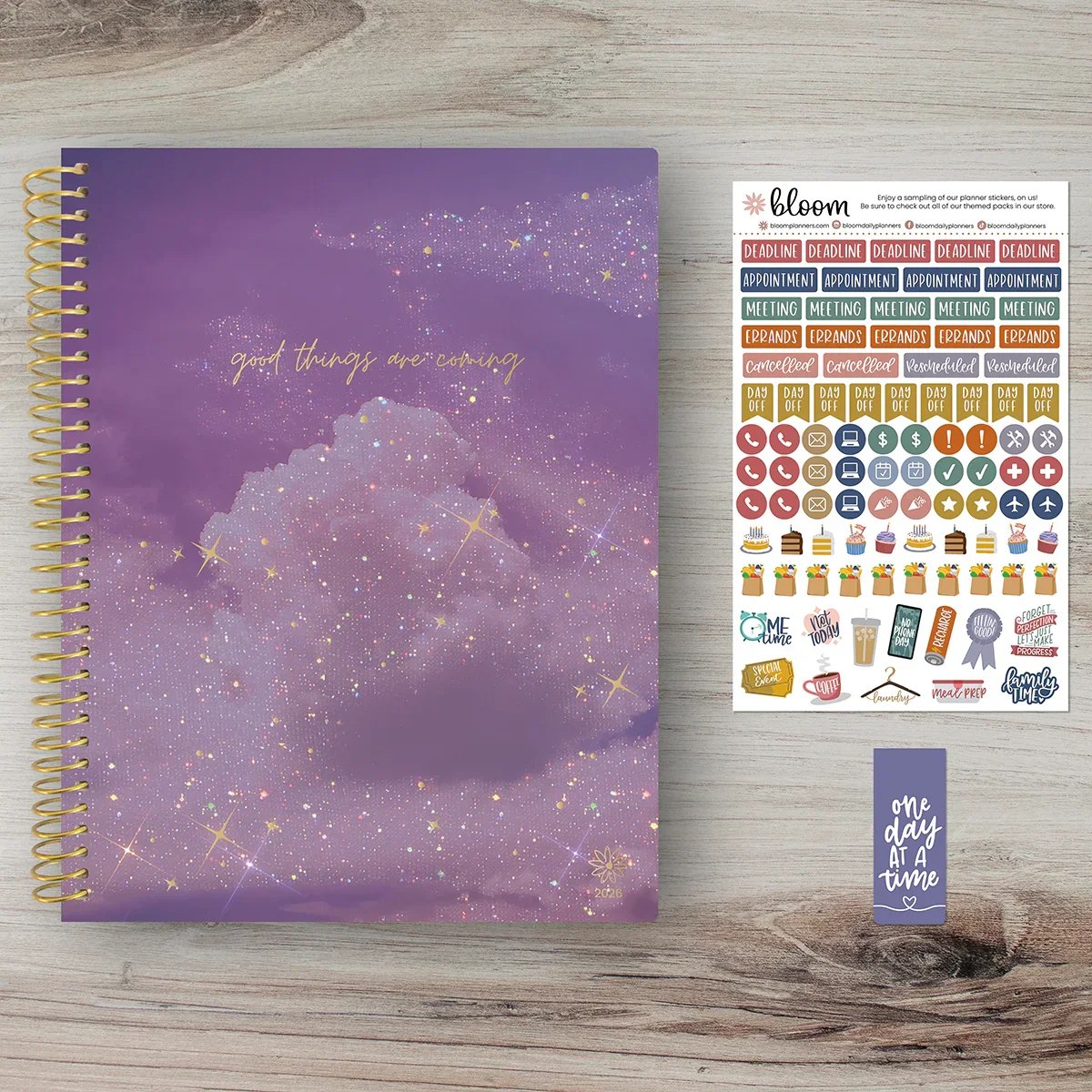2026 Soft Cover Planner, 8.5" x 11", Good Things are Coming - Image 7